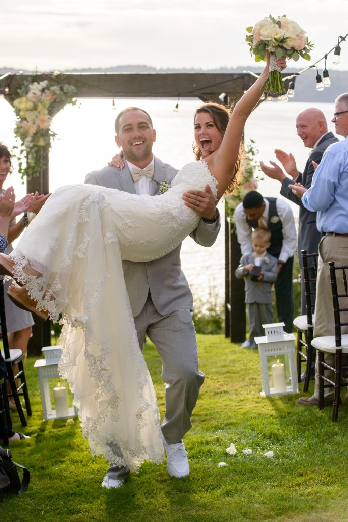 Bride & Groom Just Married