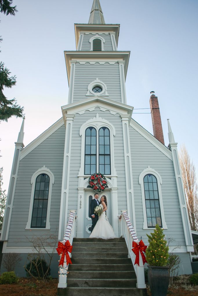 Port Gamble Wedding, Winter Wedding, Holiday Wedding