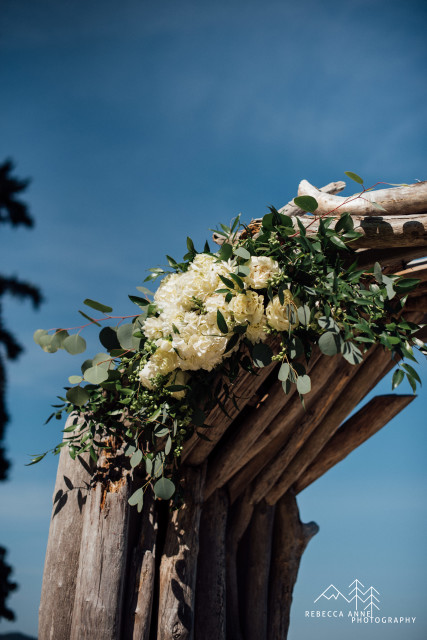 Driftwood Arch at Edgewater House; Gig Harbor 