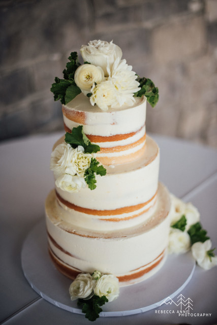 Cake Flowers; The Edgewater House Gig Harbor