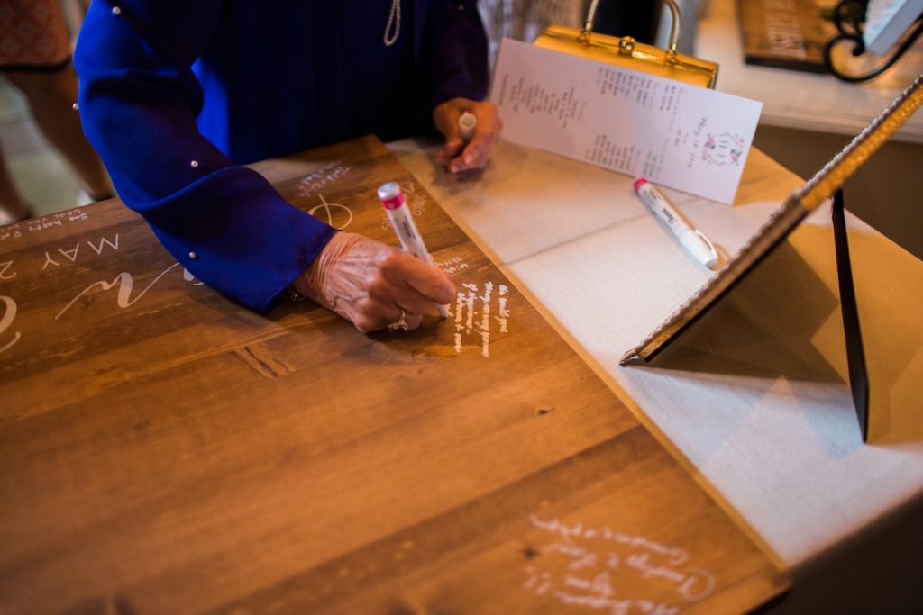 Rustic Guestbook Sign. Kelley Farm Wedding.