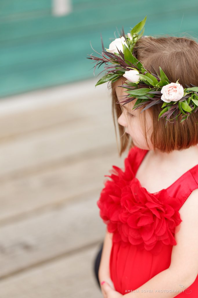 Flower Girl Crown by Jen's Blossoms