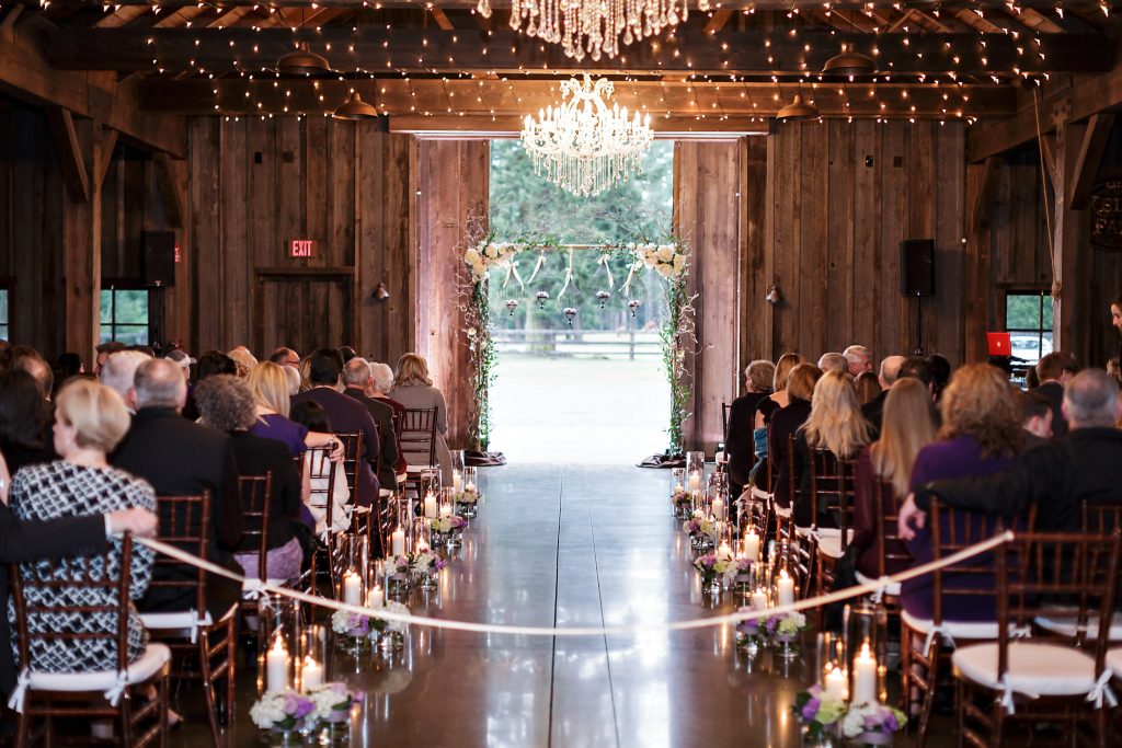 Kelley Farm indoor ceremony